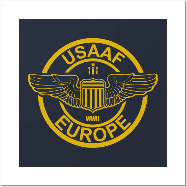 USAAF Europe Wings Wall Art by TCP